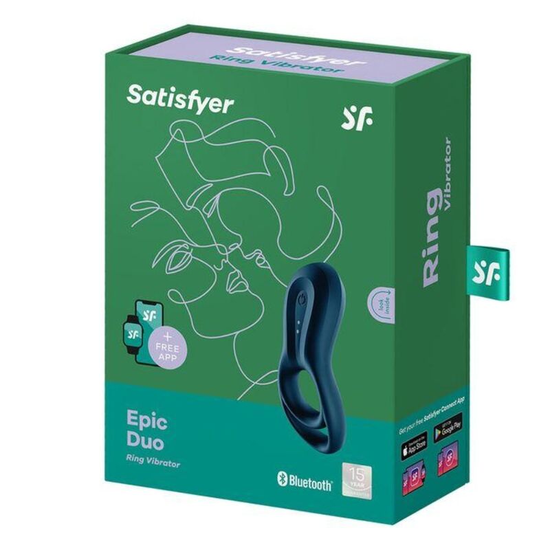 SATISFYER EPIC DUO RING VIBRATOR