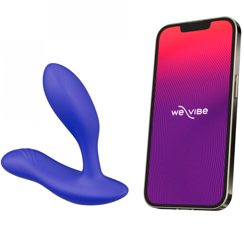 WE-VIBE - VECTOR+ VIBRATING PROSTATE MASSAGER ROYAL BLUE
