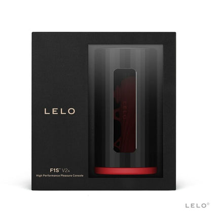 LELO F1S V2 MASTURBATOR SDK TECHNOLOGY - RED AND BLACK