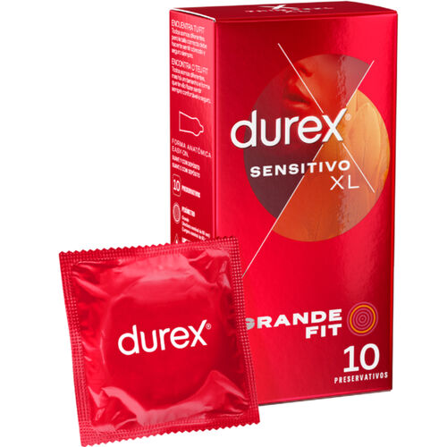 DUREX - SENSITIVE XL CONDOMS 10 UNITS