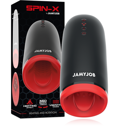 JAMYJOB™ - SPIN-X HEATING AND ROTATION MASTURBATOR