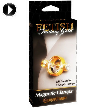 FETISH FANTASY GOLD - MAGNETIC CLAMPS