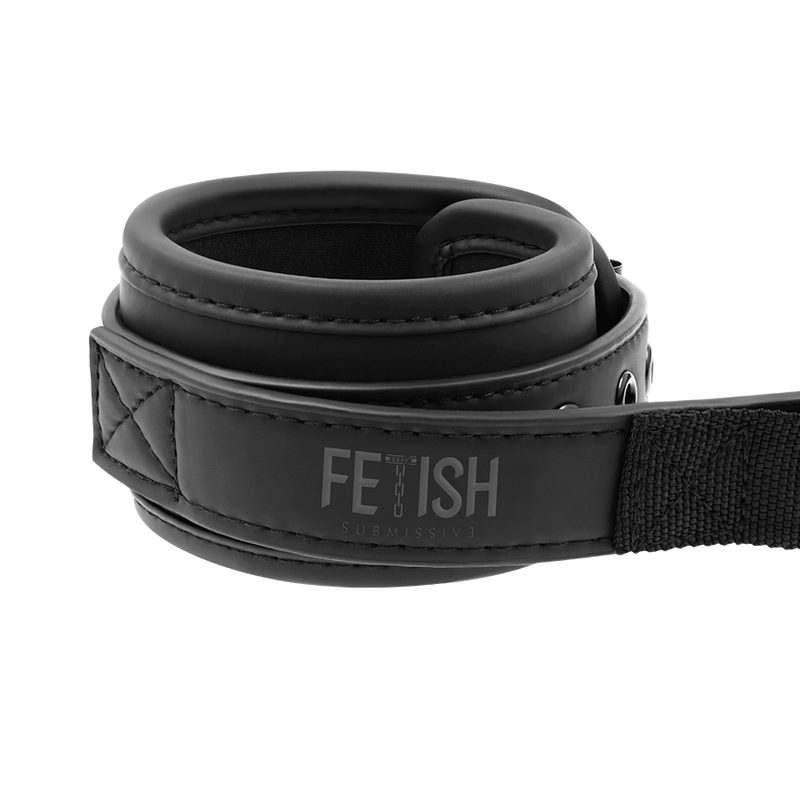 FETISH SUBMISSIVE CUFFS WITH PULLER